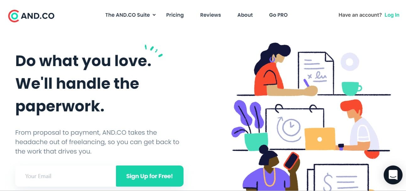 invoicing software andco