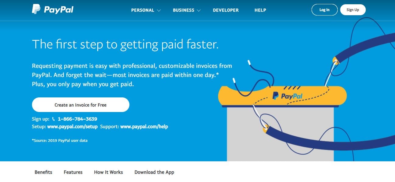 invoicing software paypal
